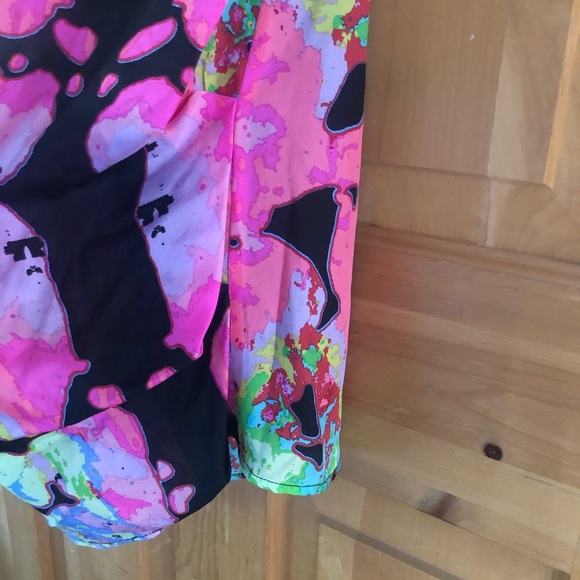 Mara Hoffman Strapless Sweetheart Chiffon Mini - Picture 7 of 11